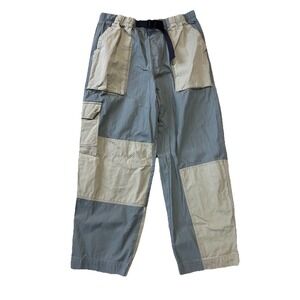 BDG Urban Outfitters Fritz Color Block Cargo Pants Green SZ L Streetwear